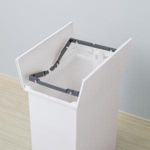リス 棚下で使えるペダルダストボックス 45L...の詳細画像2