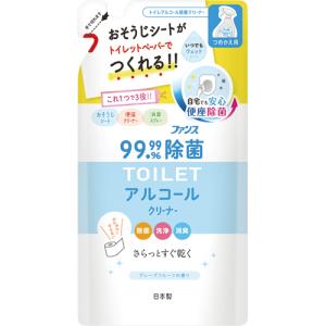 第一石鹸　ファンス　トイレ用アルコール除菌クリーナー　つめかえ用　３５０ｍｌ　１パック｜tanomail