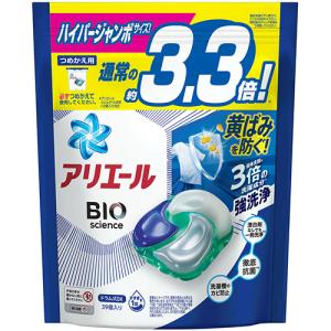 Ｐ＆Ｇ　アリエール　ジェルボール４Ｄ　バイオサイエンス　つめかえ　ハイパージャンボサイズ　１パック（３９個）