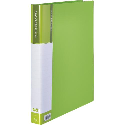 TANOSEE　ＰＰクリヤーファイル（差替式）　Ａ４タテ　３０穴　２５ポケット付属　背幅３６ｍｍ　ラ...