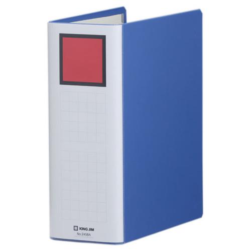 キングファイル　スーパードッチ（脱・着）イージー　Ｂ５タテ　８００枚収容　８０ｍｍとじ　背幅９６ｍｍ...