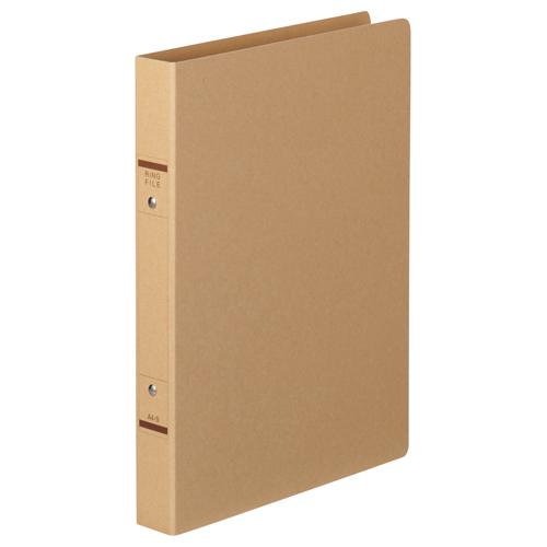 TANOSEE　Ｏリングファイル（紙表紙）　Ａ４タテ　２穴　２２０枚収容　リング内径２７ｍｍ　背幅３...