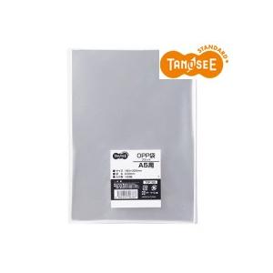 TANOSEE　ＯＰＰ袋　フラット　Ａ５用　１６０×２２０ｍｍ　１セット（５００枚：１００枚×５パッ...