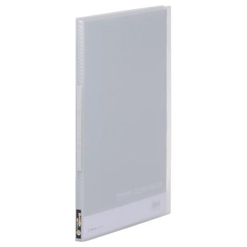 キングジム　シンプリーズ　クリアーファイル（透明）　Ａ４タテ　２０ポケット　背幅１２ｍｍ　透明　１８...