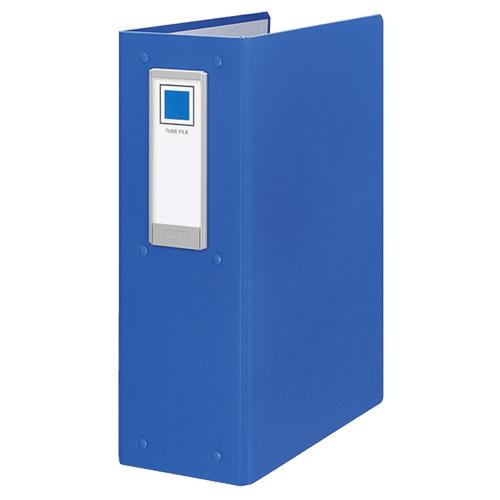 チューブファイル（ロングボディ）　片開き　Ａ４タテ　２穴　８００枚収容　８０ｍｍとじ　背幅１０８ｍｍ...
