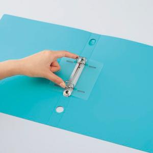 リングファイル(NEOS) A4タテ 2穴 1...の詳細画像3