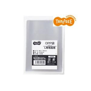 TANOSEE　ＯＰＰ袋　フラット　Ｌ判写真用　９５×１３５ｍｍ　１セット（１０００枚：１００枚×１...