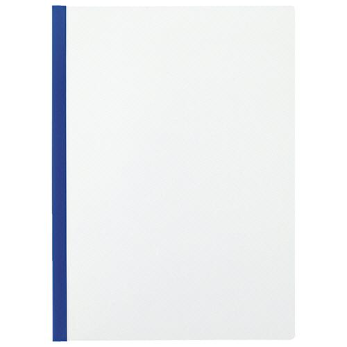 TANOSEE　レールホルダー（エコノミータイプ）　Ａ４タテ　２０枚収容　青　１セット（１５０冊：３...