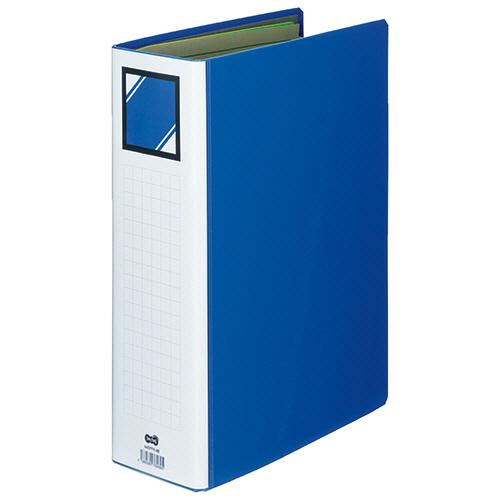 ＴＡＮＯＳＥＥ　片開きパイプ式ファイル（インデックス付）　Ａ４タテ　８００枚収容　８０ｍｍとじ　背幅...