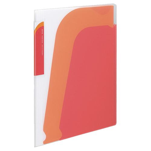 ポケットブック（ノビータ）　Ａ４タテ　レッド　ラ−Ｎ２１０Ｒ　１セット（１０冊）（お取寄せ品)