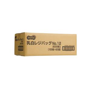 大塚商会 TANOSEE 乳白レジ袋 8号 ヨコ155×タテ330×マチ