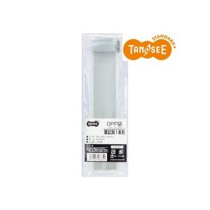 TANOSEE　ＯＰＰ袋　フタ・テープ付　筆記具１本用　３５×１６０＋４０ｍｍ　１セット（１０００枚...