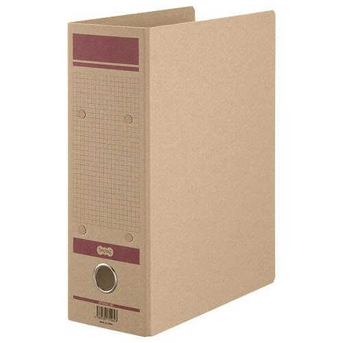 ＴＡＮＯＳＥＥ　保存用ファイルＮ（片開き）　Ａ４タテ　８００枚収容　８０ｍｍとじ　赤　１セット（１２...