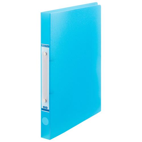 ＴＡＮＯＳＥＥ　Ｏリングファイル（半透明表紙）　Ａ４タテ　２穴　１５０枚収容　リング内径２０ｍｍ　背...