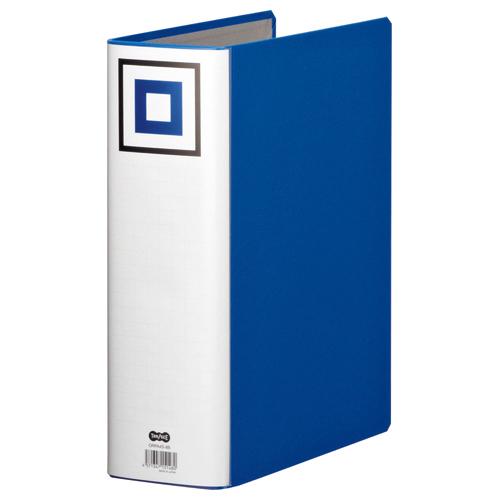 ＴＡＮＯＳＥＥ　両開きパイプ式ファイルＶ　Ａ４タテ　８００枚収容　８０ｍｍとじ　背幅９５ｍｍ　青　１...