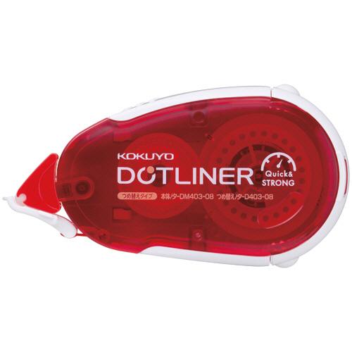 コクヨ　テープのり　ドットライナー　強力に貼る　本体　８．４ｍｍ×１６ｍ　強粘着　タ−ＤＭ４０３−０...