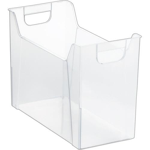 ナカバヤシ　ファイルボックス　Ａ４ヨコ　背幅１６２ｍｍ　クリア　ＦＢ−ＥＷ０４−ＣＲ　１セット（１０...