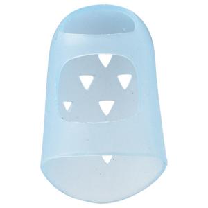 TANOSEE シリコンキャップ指サック M ブ...の商品画像