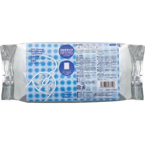 TANOSEE　ＯＡクリーナー　ウェットティッシュ　詰替用　１セット（２０００枚：１００枚×２０個）