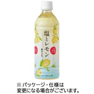 ジェイエイフーズおおいた　塩とレモン　４９５ｍｌ　ペットボトル　１セット（４８本：２４本×２ケース）｜tanomail