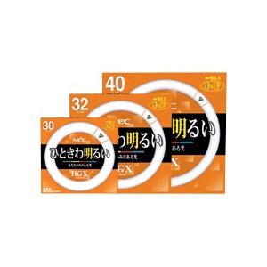 OHM（オーム電機） 丸形蛍光ランプ サークライン 32形+40形 3波長形
