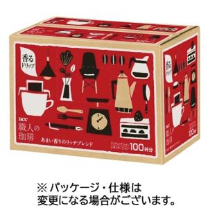 ＵＣＣ　職人の珈琲　ドリップコーヒー　あまい香りのリッチブレンド　７ｇ　１セット（２００袋：１００袋×２箱）