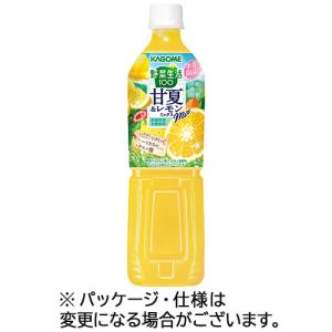 カゴメ　野菜生活１００　甘夏＆レモンミックス　７２０ｍｌ　ペットボトル　１ケース（１５本）　（お取寄せ品）｜tanomail