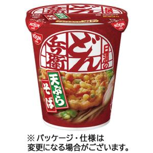 日清食品　日清のどん兵衛　天ぷらそば　タテ型　８０ｇ　１ケース（２０食）｜ぱーそなるたのめーる