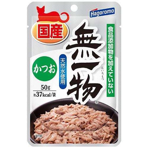 はごろもフーズ　無一物　パウチ　かつお　５０ｇ　１セット（１２パック） （お取寄せ品）