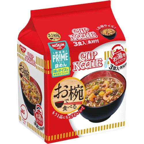 日清食品　お椀で食べるカップヌードル　１セット（９食：３食×３パック）