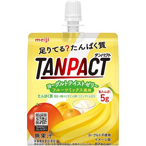 明治　ＴＡＮＰＡＣＴ　ヨーグルトテイストゼリー　フルーツミックス風味　１８０ｇ　１セット（６パック）