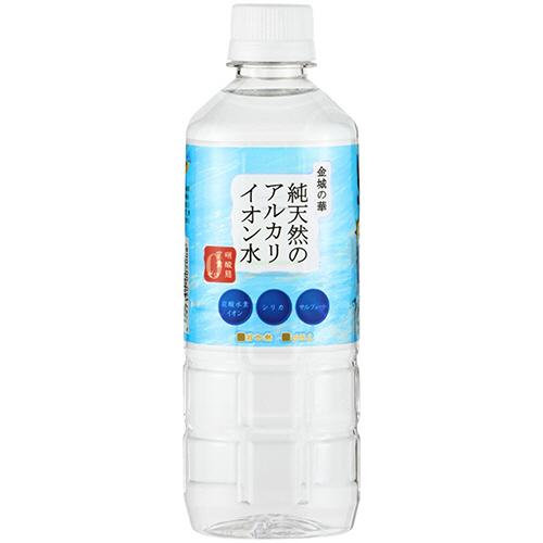 ケイ・エフ・ジー　純天然のアルカリイオン水　金城の華　５００ｍｌ　ペットボトル　１セット（４８本：２...