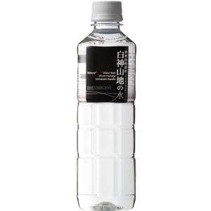 白神山美水舘　白神山地の水（黒ラベル）　５００ｍｌ　ペットボトル　１ケース（２４本）｜tanomail