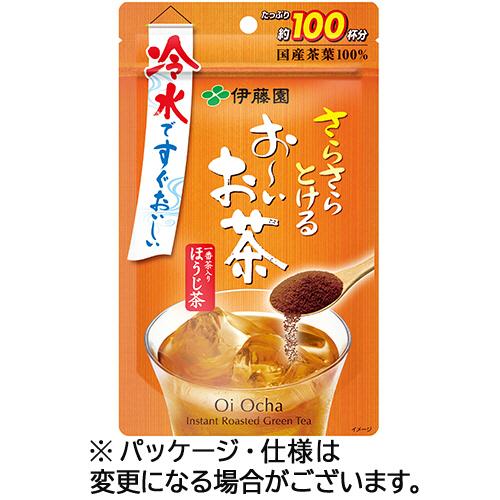 伊藤園　さらさらとける　おーいお茶　ほうじ茶　８０ｇ　１セット（６パック）（お取寄せ品)