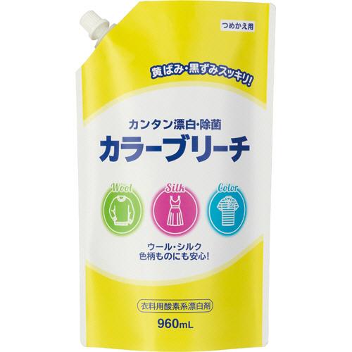 ミツエイ　衣料用カラーブリーチ　つめかえ用　９６０ｍｌ　１セット（１０個）