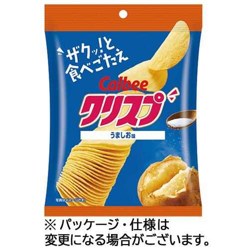 カルビー　クリスプ　うましお味　４５ｇ／パック　１セット（１６パック）