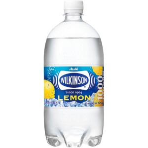 アサヒ飲料　ウィルキンソン　タンサン　レモン　１Ｌ　ペットボトル　１セット（２４本：１２本×２ケース） （お取寄せ品）