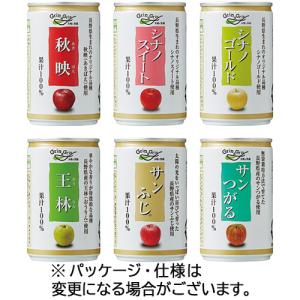 長野興農 信州まるごとりんごジュース 160g 缶 1ケース（30本