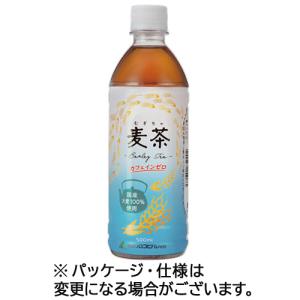 ミツウロコビバレッジ　麦茶　５００ｍＬ　ペットボトル　１セット（４８本：２４本×２ケース）