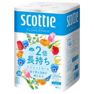 日本製紙クレシア スコッティ 2倍巻き フラワ...の詳細画像1