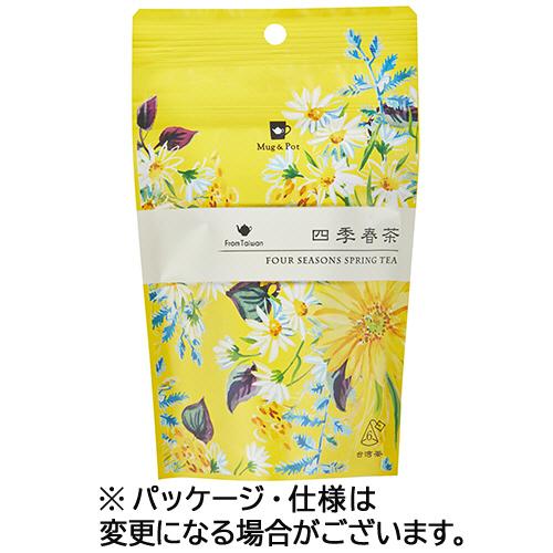 東京ティートレーディング　Ｍｕｇ＆Ｐｏｔ　四季春茶　１セット（７２バッグ：６バッグ×１２袋）