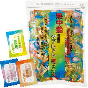 井関食品　熱中飴タブレット　ミックス　業務用　６２０ｇ／袋　１セット（３袋）｜tanomail