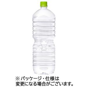 コカ・コーラ　い・ろ・は・す　天然水　ラベルレス　２Ｌ　ペットボトル　２４本（６本×４ケース）