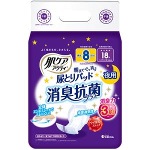 肌ケアアクティ 尿とりパッド消臭抗菌プラス 日本製紙クレシア 肌ケア アクティ 尿とりパッド 消臭抗菌プラス