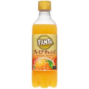 コカ・コーラ　ファンタ　プレミアオレンジ　３８０ｍｌ　ペットボトル　１ケース（２４本） （お取寄せ品）