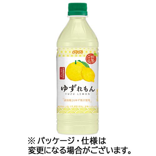 ダイドードリンコ　和果ごこち　ゆずれもん　５００ｍＬ　ペットボトル　１ケース（２４本）
