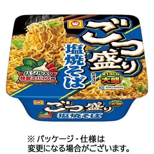 東洋水産　マルちゃん　ごつ盛り　塩焼そば　１５６ｇ　１セット（２４食：１２食×２ケース）