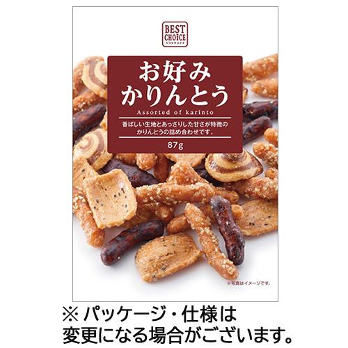 常盤堂製菓　ベストチョイス　お好みかりんとう　８７ｇ　１セット（１５パック）（お取寄せ品)