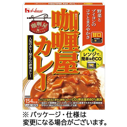 ハウス食品　カリー屋カレー　甘口　１８０ｇ　１セット（１０食）