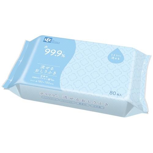 レック　Ｎｕｒｓｉｎｇ　Ｃａｒｅ　水９９．９％　流せるおしりふき　Ｅ９０５３３　１セット（１９２０枚...